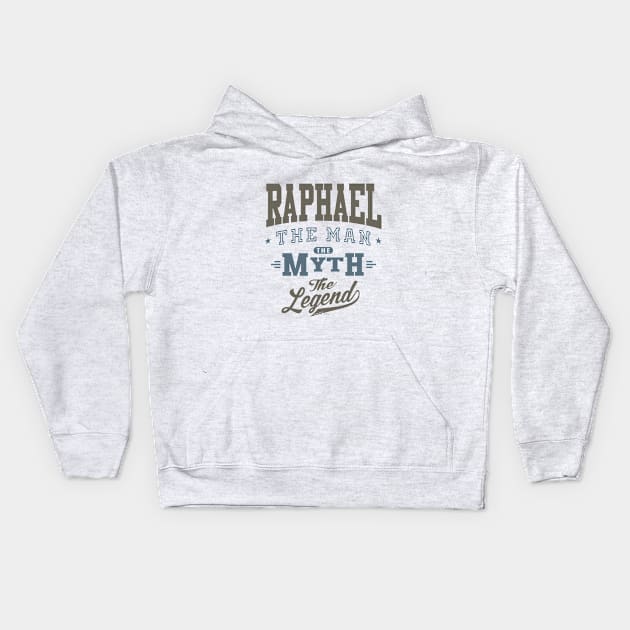 Is Your Name, Raphael ? This shirt is for you! Kids Hoodie by C_ceconello